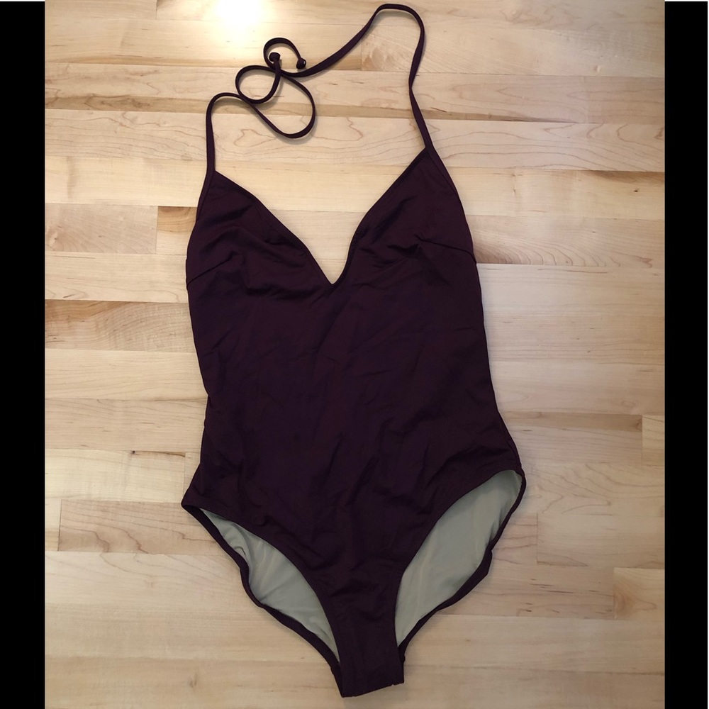 J. Crew size 10 halter one piece swimsuit, NWT